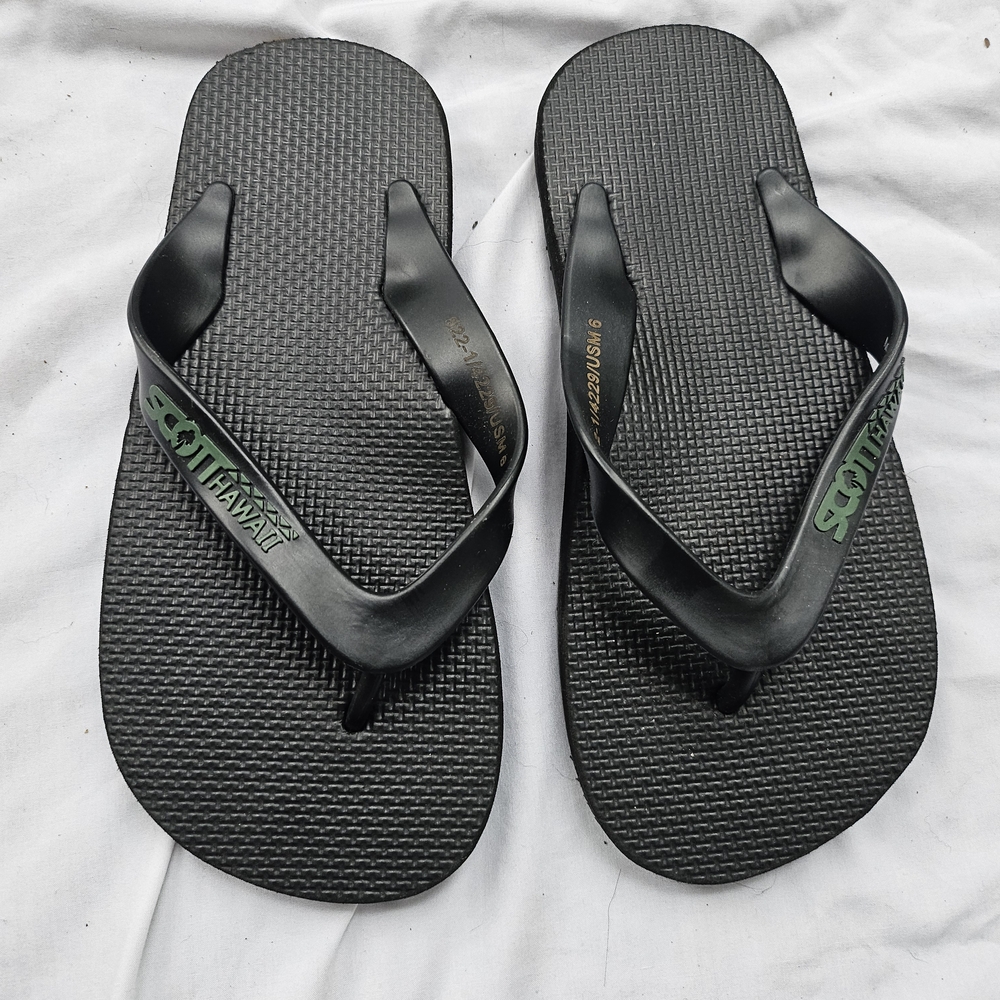 SCOTT MAKAHA HAWAII Flip.flops MEN'S SIZE 6